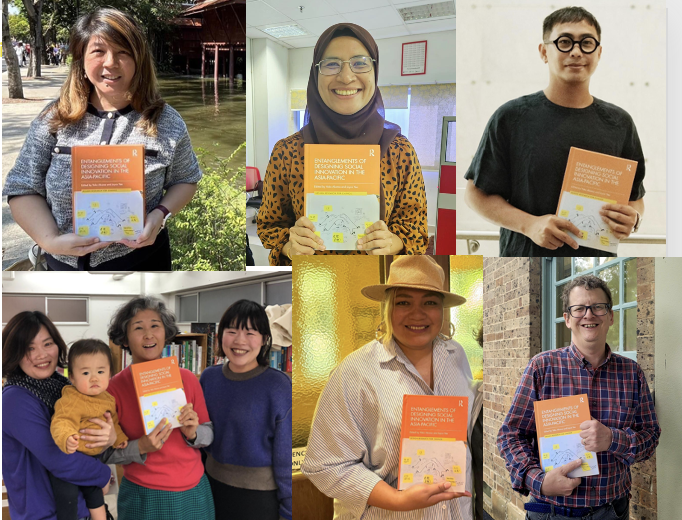 Authors posing with books - cropped